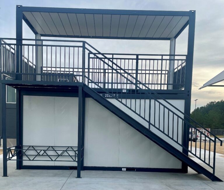 Double decker flex unit exterior