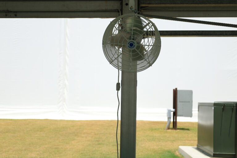 Mounted fan